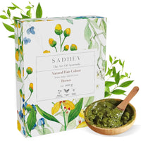 Sadhev Natural Hair Colour - Brown - 100 Gm