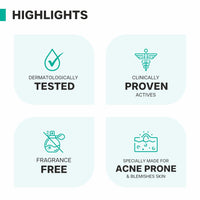 DERMATOUCH 10% Niacinamide Serum for Acne & Blemishes| Oil Balancing with Zinc PCA | For Acne Prone skin | 20ml