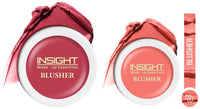 Insight Cosmetics Crème Blusher, Face Makeup, Soft Salmon, 3.5 gm(B-02=01) Crème Blusher, Face Makeup, Raspberry Gelato, 3.5 gm(B-02=02)