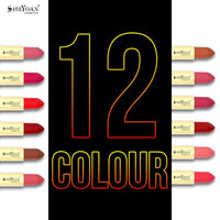 Shryoan Soft Touch Lipstick | Long Lasting, Soft Texture, Glossy Finish with Easy Glide & Waterproof and Smudge Proof Lipstick (3.8g) Shade 04