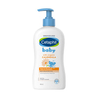 Cetaphil Baby Wash & Shampoo with Organic Calendula (400ml)