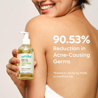 mCaffeine 1% Salicylic Acid Body Wash for Acne & Dark Spots | BHA Body Wash for Body & Back Acne | Shower Gel | Daily Use Shower Gel for Men & Women - 200ml