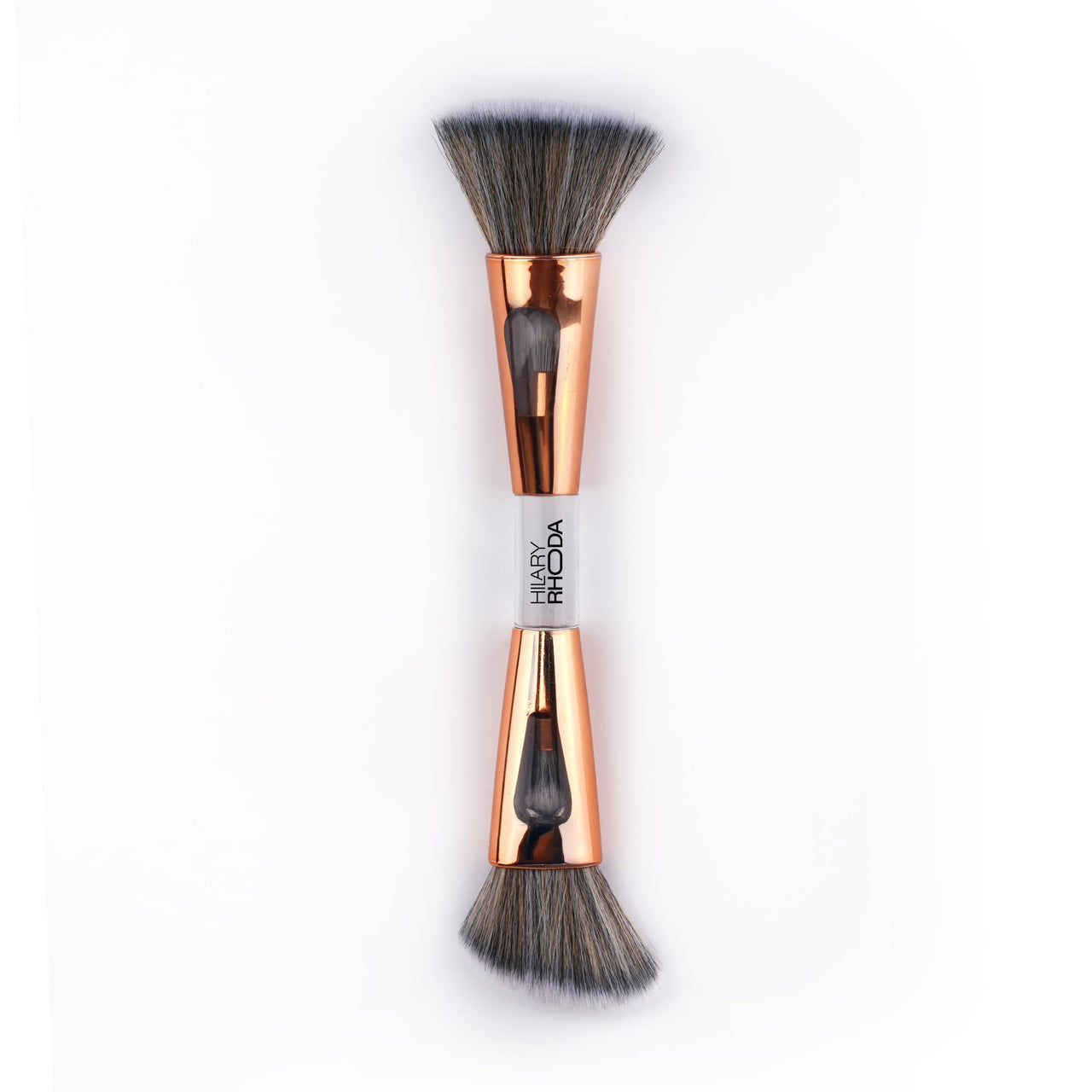 Hilary Rhoda All-Rounder 4 in 1 Brush | Foundation & Contour, Powder, Blending Brush | Eyeshadow Applicator | Soft Bristles Makeup