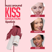 Juice Kiss Sensation Lipstick with Goodness of Bio Retinol, & SPF 15 UV protection