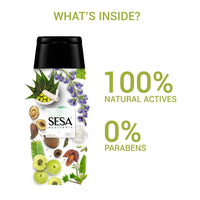 Sesa Ayurvedic Medicinal Shampoo Hairfall Control Anti Dandruff Shampoo Infused with 15 Ayurvedic Herbs Smooth & Shiny Hair For Men & Women (200 ml)