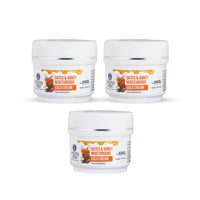 Ayouthveda Dates & Honey Moisturising Cold Cream| Deep Nourishing & Skin Hydrating Moisturizer | Removes Skin Dryness With Fast Observing & Non-Greasy Solution (Pack of 3-50g each)