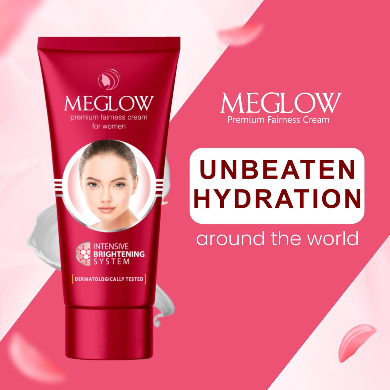 Meglow Anti-aging combo Pack of 2 - Meglow Anti-Ageing Cream (30 gm) with Skin brightening Cream for Women - SPF 15 (50 gm) For Hydrating,Toning Rejuvenating Dull Skin