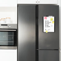 Basics Small Dry Erase Whiteboard, Magnetic White Board with Marker and Magnets - 8.5