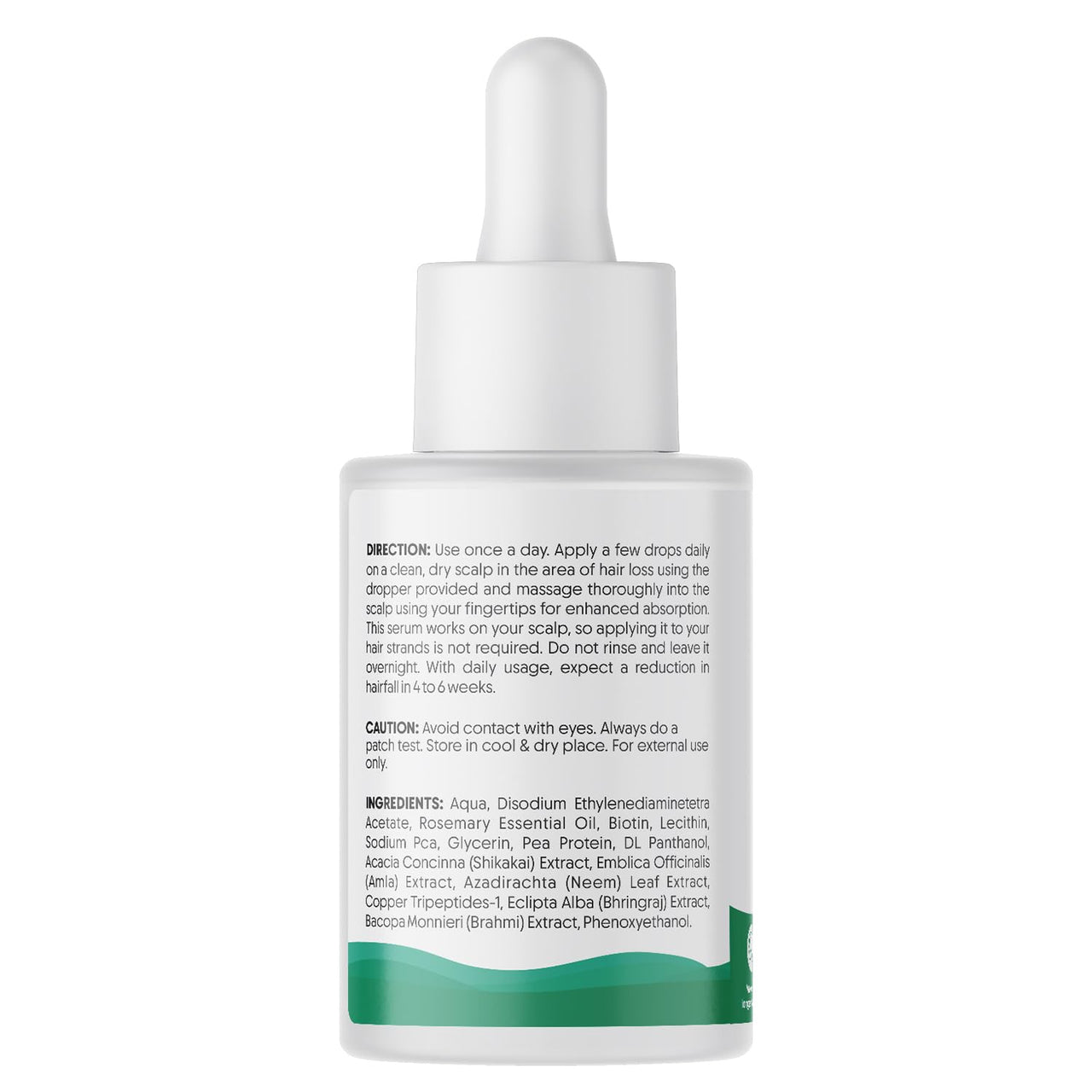 Aravi Organic Rosemary & Biotin Hair Growth Serum - For Hair Growth, Strengthens Hair, and Nourishes Scalp - 30 ml