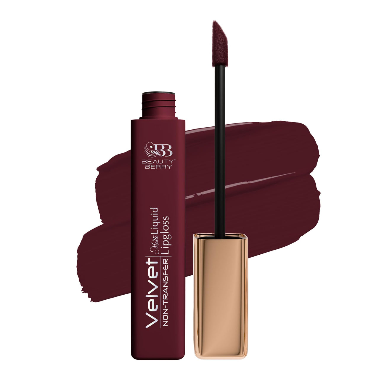 Beauty Berry Velvet Non Transfer Liquid Lipstick for Women (Moca Rich)