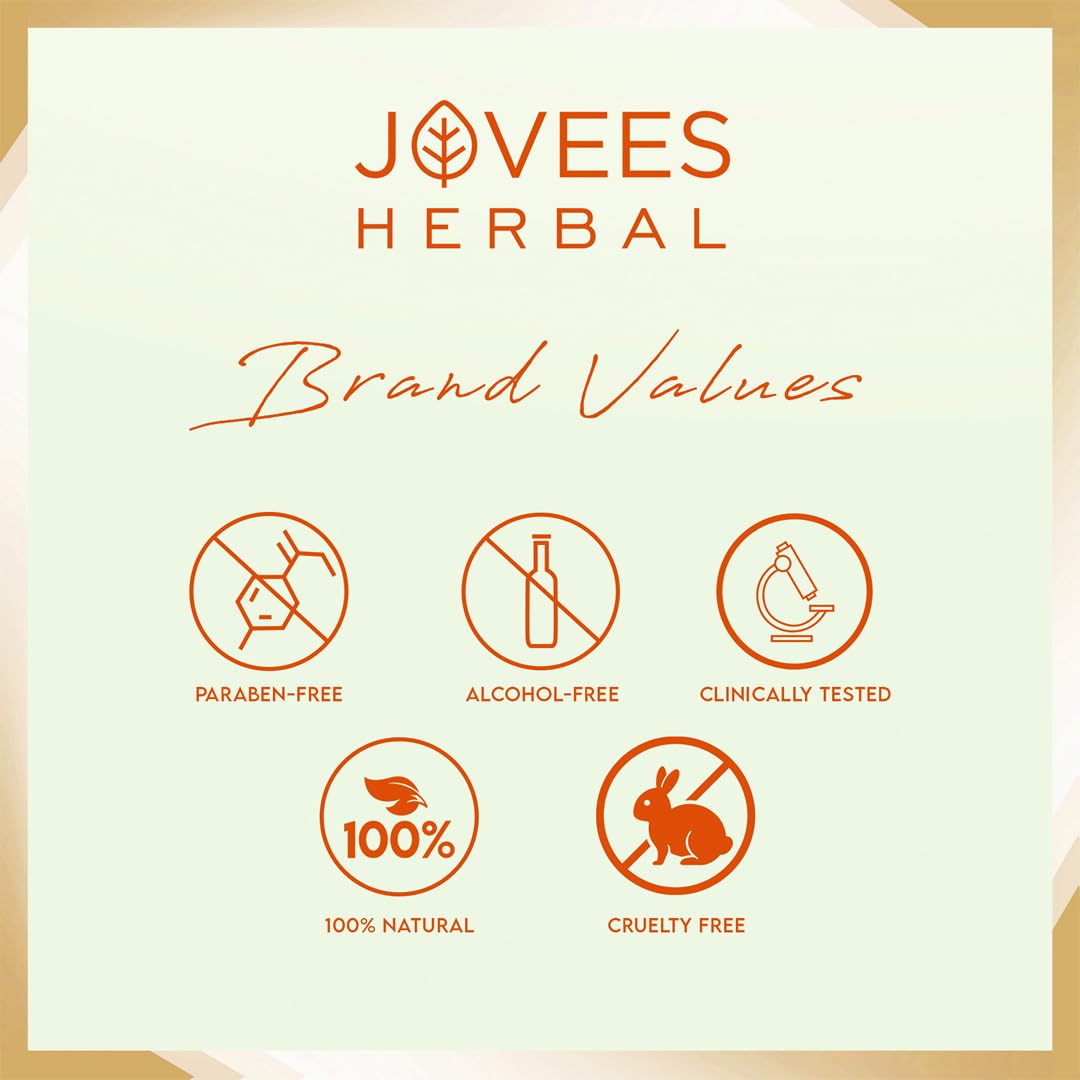 Jovees Herbal Henna & Ginseng Anti Hair Loss Shampoo | For Hair Growth 300ml & AHA Natural Fruit Extracts Herbal Conditioner | Gives Smooth, Silky And Tangle Free Hair 300ml (Pack of 2)