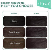 Streax Permanent Hair Colour, 100 % Grey coverage, Infused with Argan and Walnut Oil, Long Lasting Cream Hair Colour for Women, Brown Hair Colour, 2 Black Brown, 120 ml, Pack of 1