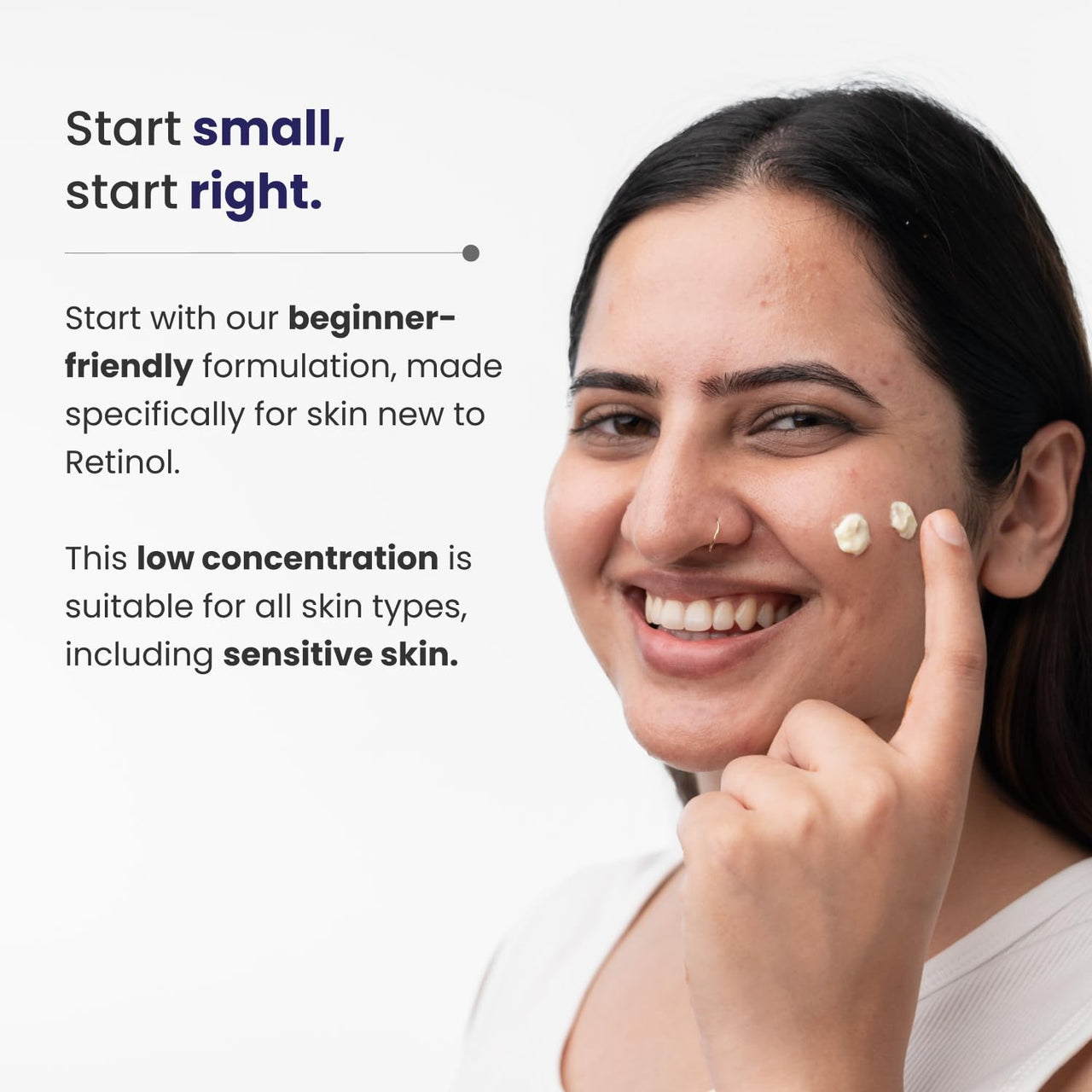 RE' EQUIL 0.1% Retinol Night Cream | Repairs Wrinkles & Fine Lines | Improves Skin Firmness | Beginner Friendly | All Skin Types | 30G