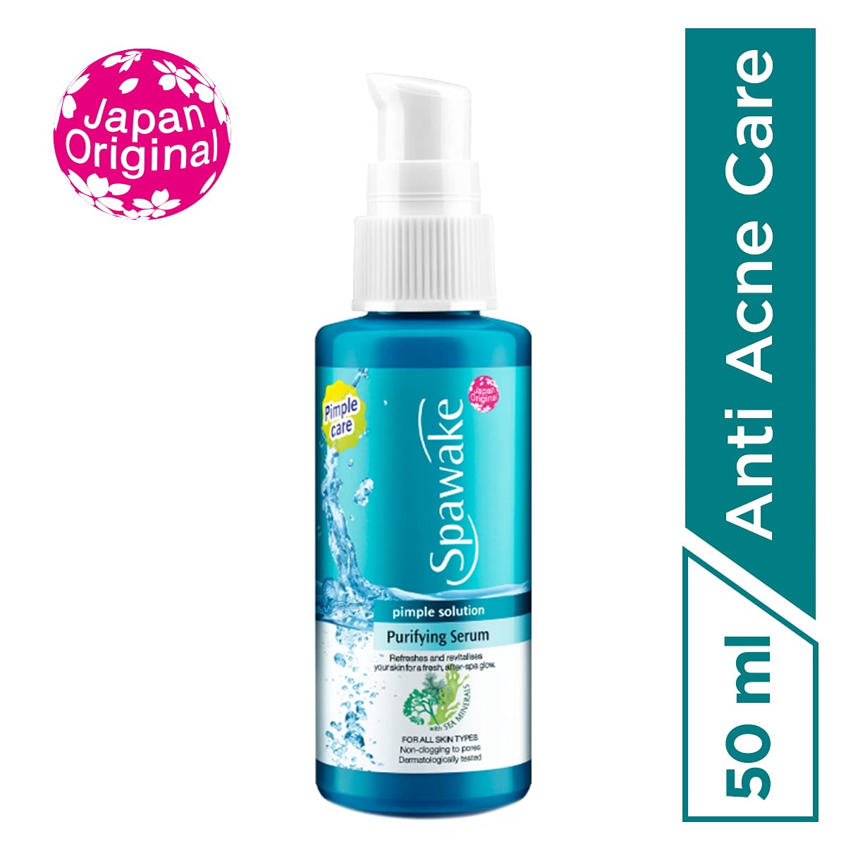 Spawake Anti Acne Care, Pimple Solution Purifying Serum, 50ml