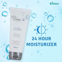Brinton Doux 24 Hour Moisturizer Cream Face, Moisturizer, For Women, Ladies, Men, Man, 100 g, blue