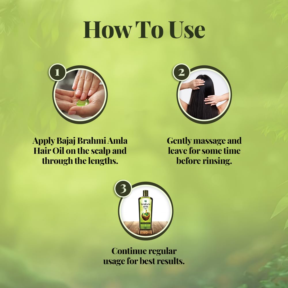 Bajaj Brahmi Amla Hair Oil 400ml