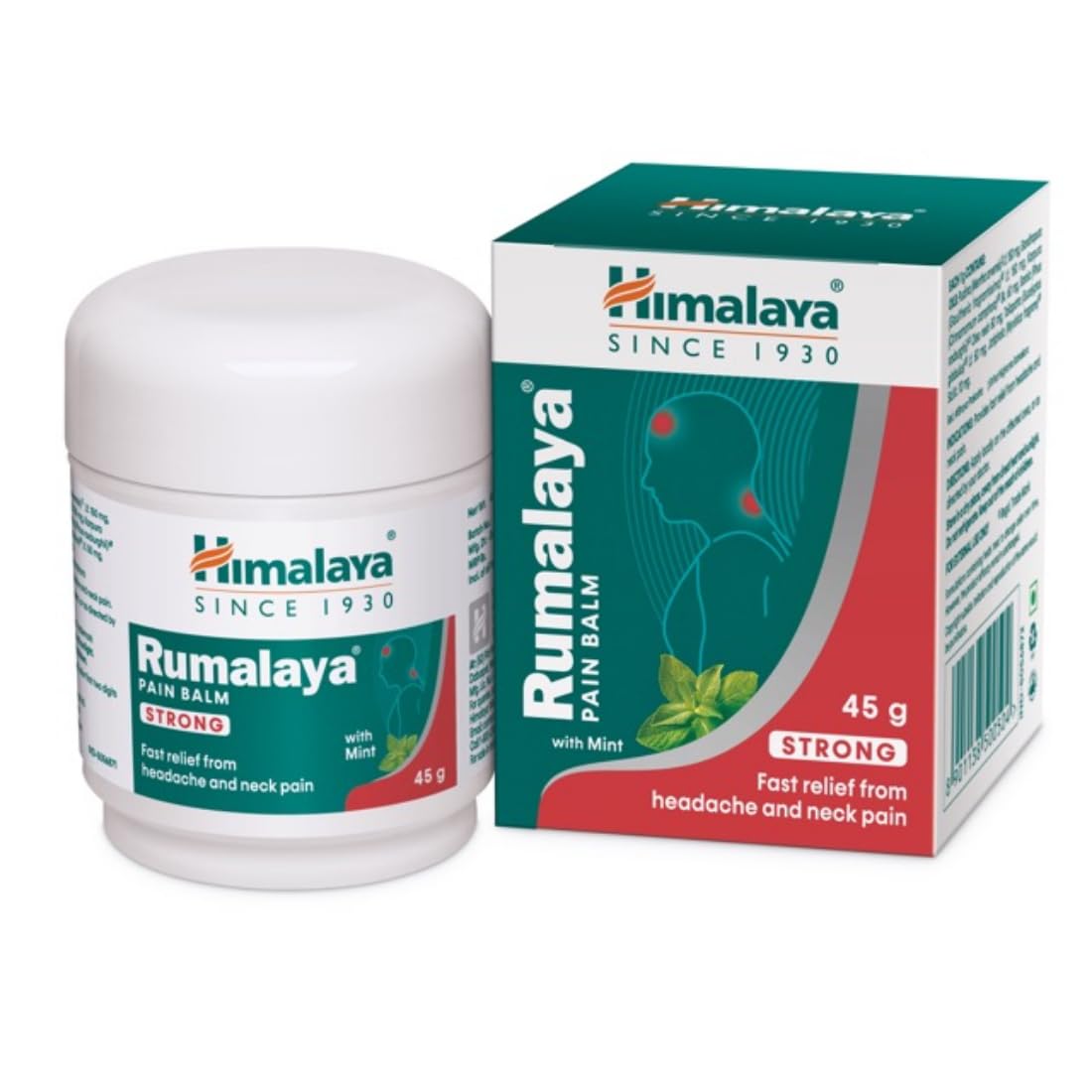 Himalaya Rumalaya Pain Balm 45 g | Fast Relief From Headache And Neck Pain Ayurvedic