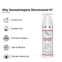 Fixderma 5% Niacinamide Serum Glow Booster Face serum with 6.5% Mandelic Acid & 0.5% Gallic Acid | Skin Brightening Serum | Face Serum for Men & Women - 30g