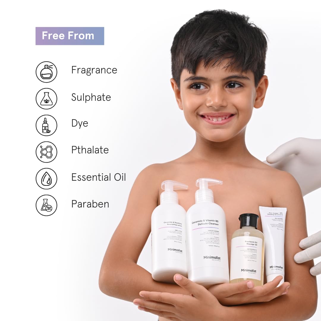 Minimalist Baby Rash Cream | Zinc Oxide + B5 Healing Ointment | Pediatrician Approved | For Drool & Diaper Rash | 50gm