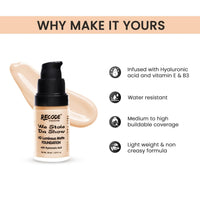 Recode HD Luminous Matte Foundation|30 ML|Alhind