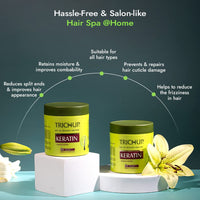 Trichup Keratin Hair Mask - 500 ml | For Dry & Damaged Hair | Helps to Reduce Split Ends | Improved Hair Appearance