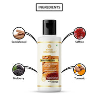 Khadi Organique Sandalwood Kesar Liquid Moisturizer (Pack of 2)