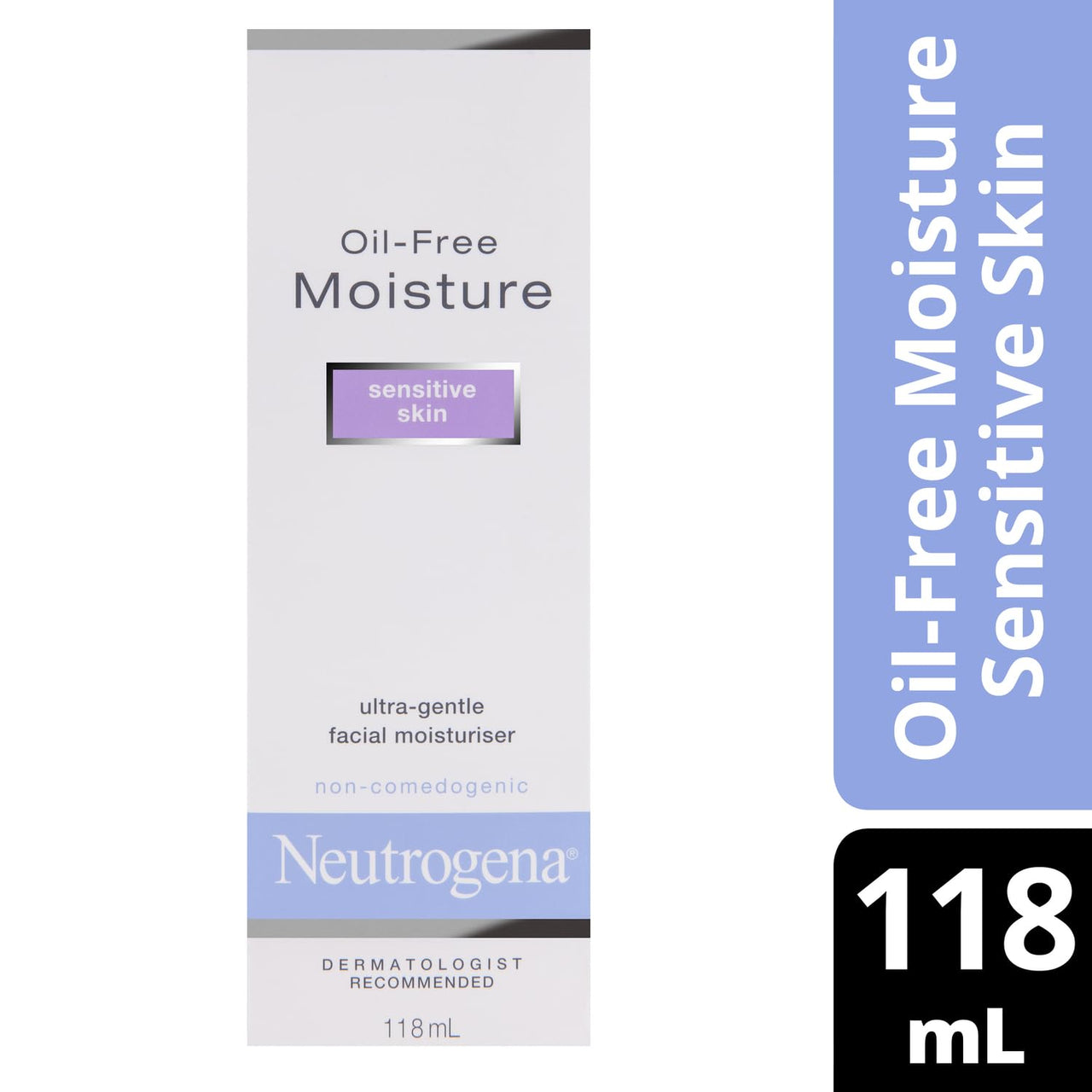 Neutrogena Oil Free Moisture, Sensitive Skin, 4 Oz