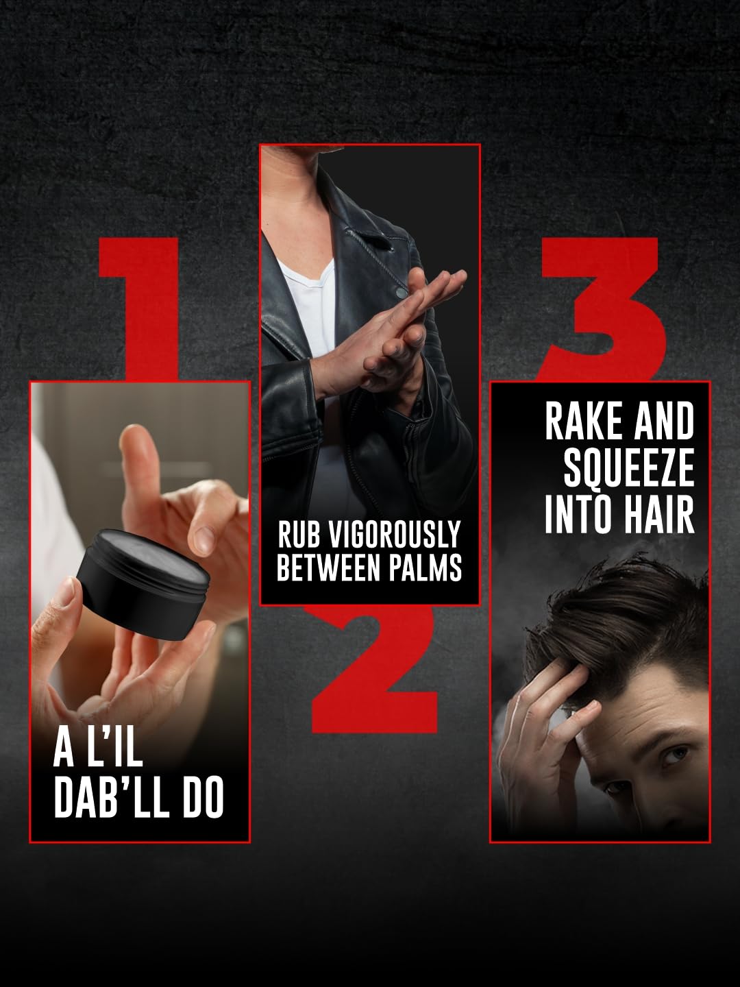 Beardo Stronghold Hair Wax For Men, 100 gm | Crystal Hair Wax with Aloe Vera & Castor Oil | Hair Wax Men | Hair Styling Wax for Glossy Finish & Shine | Strong Hold Hair Wax