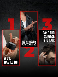 Beardo Stronghold Hair Wax For Men, 100 gm | Crystal Hair Wax with Aloe Vera & Castor Oil | Hair Wax Men | Hair Styling Wax for Glossy Finish & Shine | Strong Hold Hair Wax