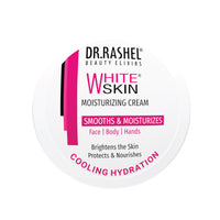 Dr.Rashel White skin Face Moisturizer 125 ml, Daily Lightweight Non-Oily Cream with Glycerin for Soft Glowing Skin, With Arbutin & Niacinamide