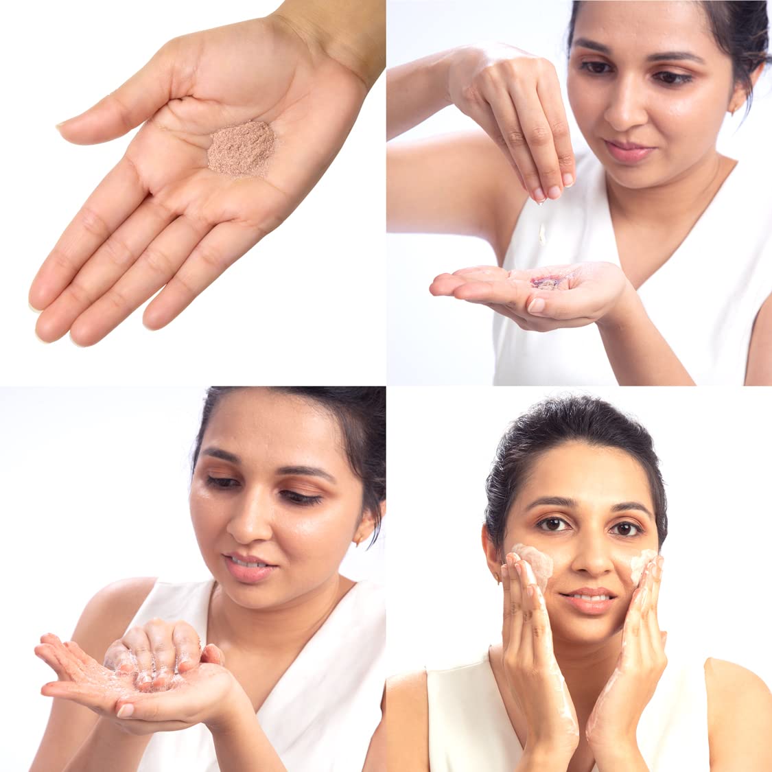 Brillare Professional Heavy Moisturising Hair Mask & Brillare Real Mahabhringraj Oil with 14 Traditional Herbs, 100% Natural, Zero Chemicals, Organic & Brillare Rose Face Wash