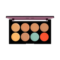 Hilary Rhoda Concealing & Contouring | 8 Shades in Palette | Colour Corrects with High Coverage | Face Palette | Hides Dark Spots & Pigmentation | Buildable Coverage | 12g (Shade-2)