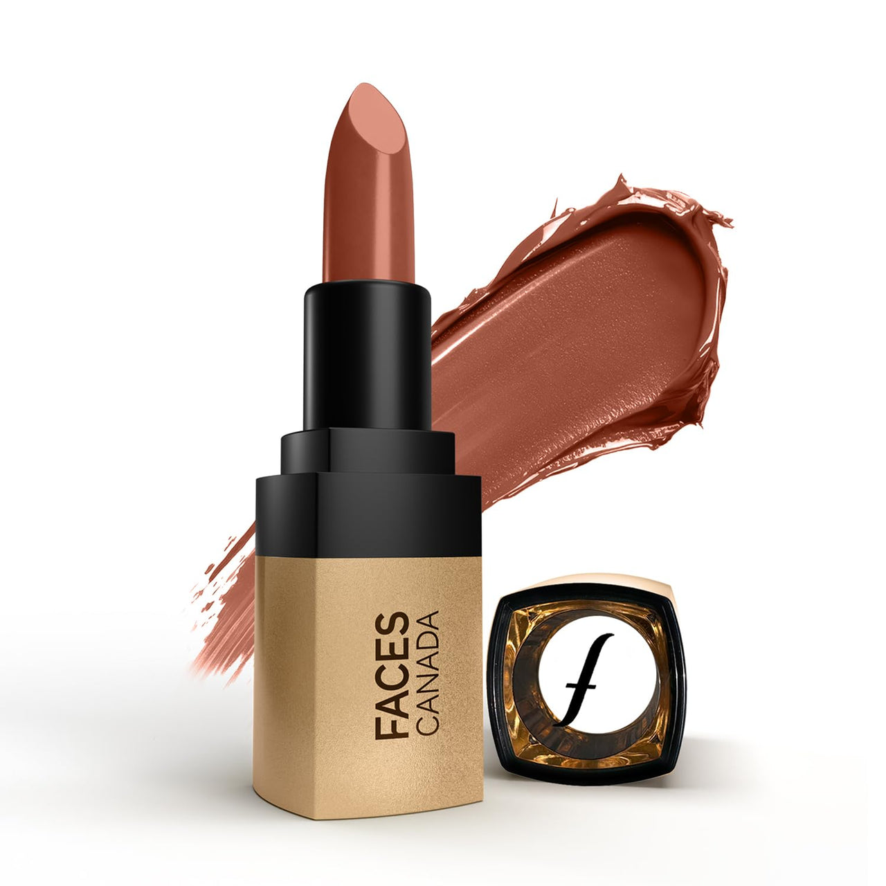 FACES CANADA Comfy Matte Velvet Touch Lipstick - Toffee Drizzle 08, 4.2g | Velvety Matte Finish | 8HR Longstay | Intense Colour | Hydrating Lips | Smooth Application