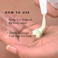 mCaffeine Deep Moisturizing Green Tea & 5% Niacinamide Serum Body Lotion | All Season Moisturizer for Body with Niacinamide Serum | Non-Sticky Body Lotion for Women & Men