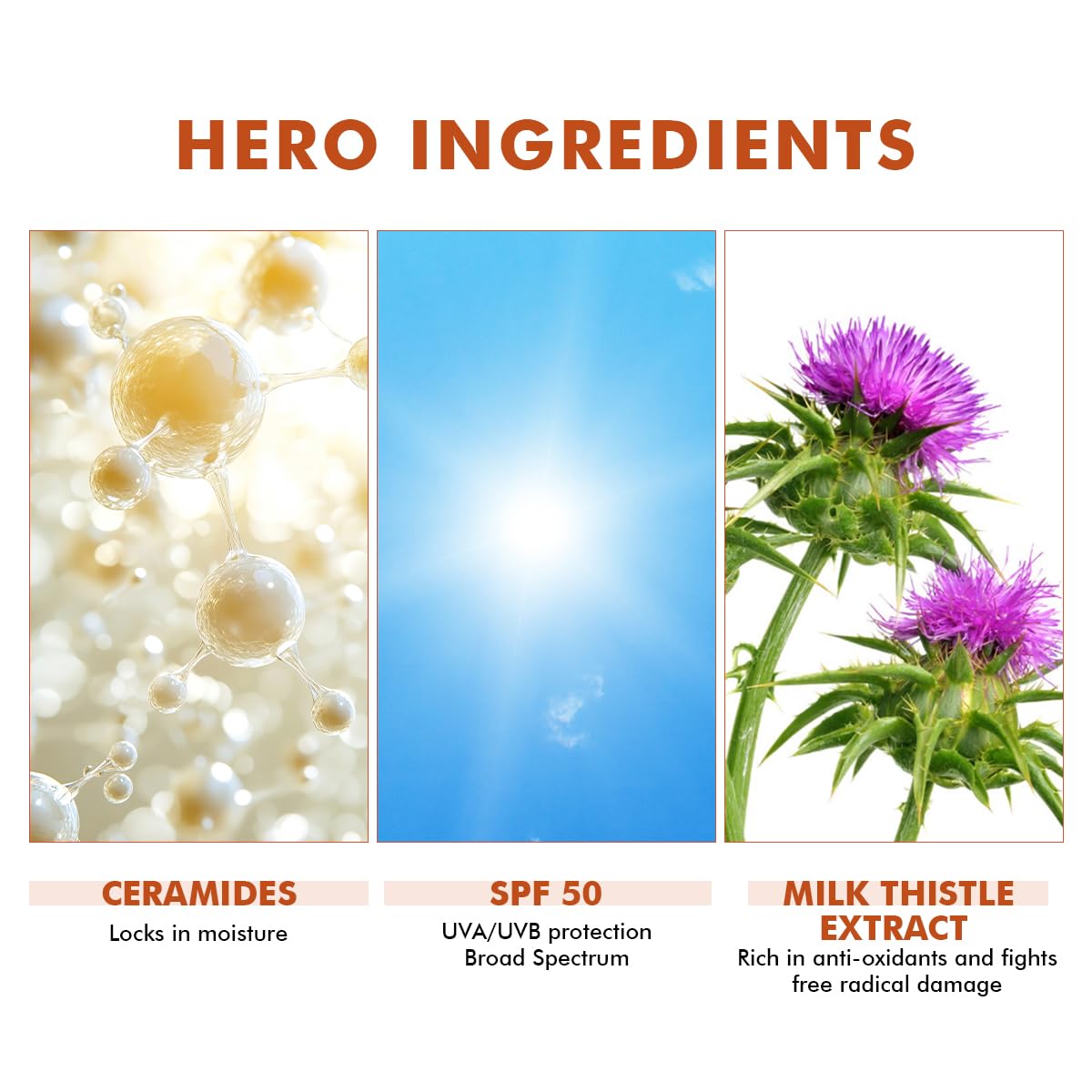 Conscious Chemist® Sunscreen SPF 50 | 150g | Sunscreen for Oily Skin, Instant Cooling, De-tan SPF Body Lotion, Niacinamide with Ceramides & Betaine, UVA/UVB Protection, Reduces Dark Spots, All Skin Types - Body Guard