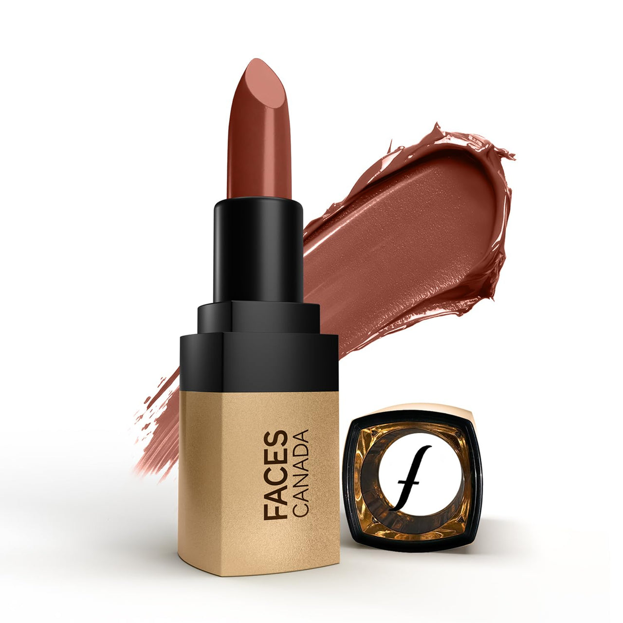 FACES CANADA Comfy Matte Velvet Touch Lipstick - Cocoa Truffle 06, 4.2g | Velvety Matte Finish | 8HR Longstay | Intense Colour | Hydrating Lips | Smooth Application