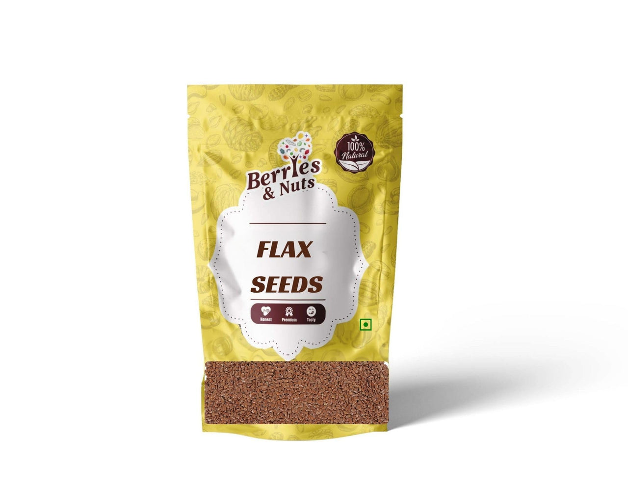 Berries and Nuts Raw Flax Seeds, 1kg