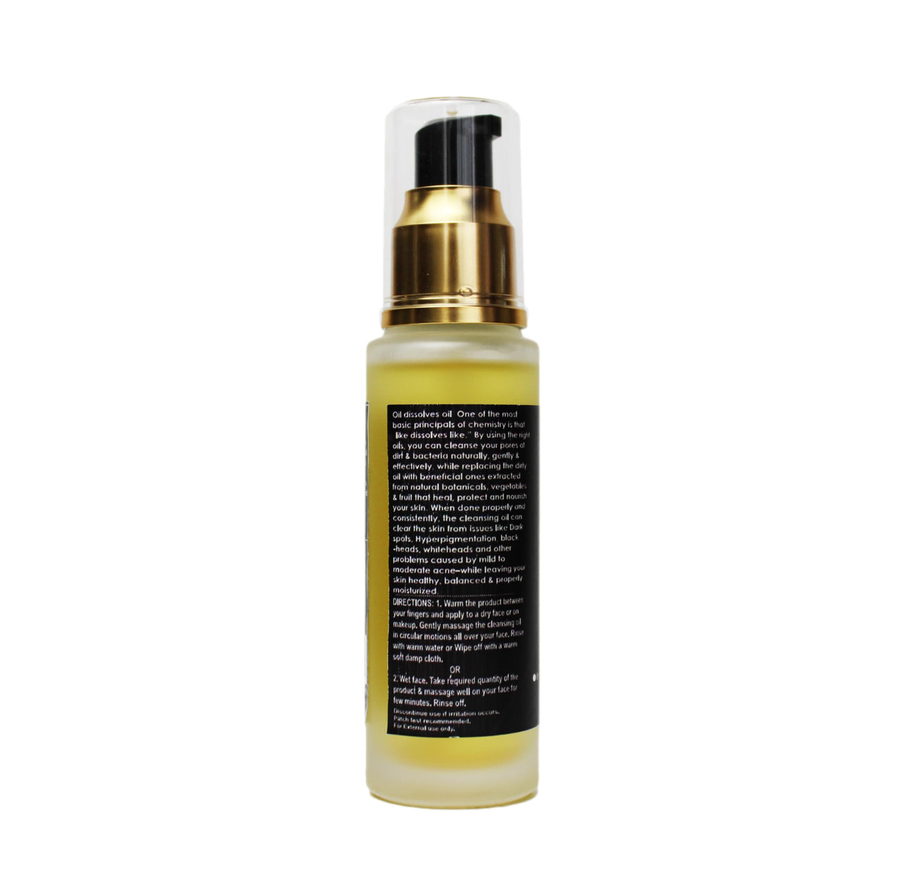 EcoBerry Moroccan Argan & Avocado Cleansing Oil For Oily Skin, Boosts Hydration, Increases Collagen Production, Improves Elasticity, Reduce Wrinkles, Vegan