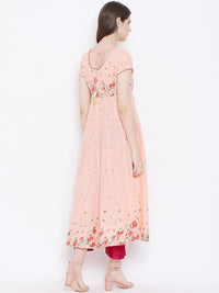 Poshak Hub Women's  Cotton Anarkali Kurta