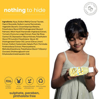 Tuco® Kids Face Wash | Perfect for Dull Skin | Infused with Turmeric, Kakadu Plum, Rosehip Oil, Safflower Oil, Witch Hazel | Ages 2-5, 4-10, 10-15, 5-10 Years | Paraben & Sulphate Free |100 ml-Pack of 2