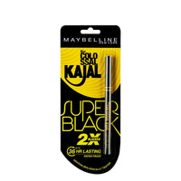 Maybelline New York Face Studio Master Chrome Metallic Highlighter, Molten Gold, 6.7g and Maybelline New York Colossal Kajal, Super Black, 0.35g
