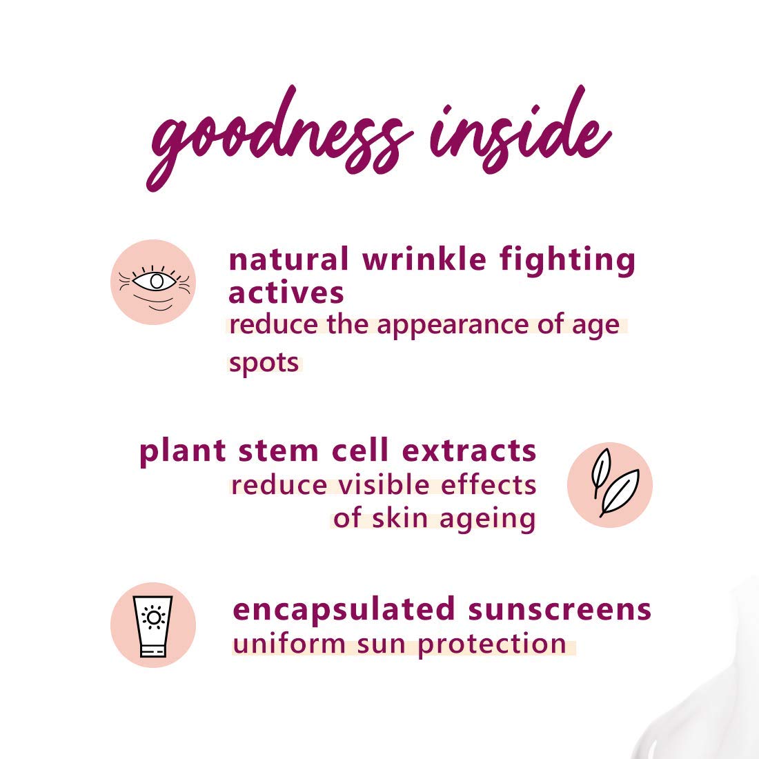 Plum Bright Years All Day Defence Cream SPF 45 PA+++| Sun Protection | For Ageing Skin | 100% Vegan, Cruelty Free | 50ml