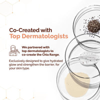 Mamaearth Chia Calming Moisturizer with Chia Seed & Ceramides for Healthy Skin Barrier | For Hydrated Glow | Co-Created with Dermats | For Dry & Sensitive Skin | 24H Long Lasting Moisturization | Fragrance Free | 80 g