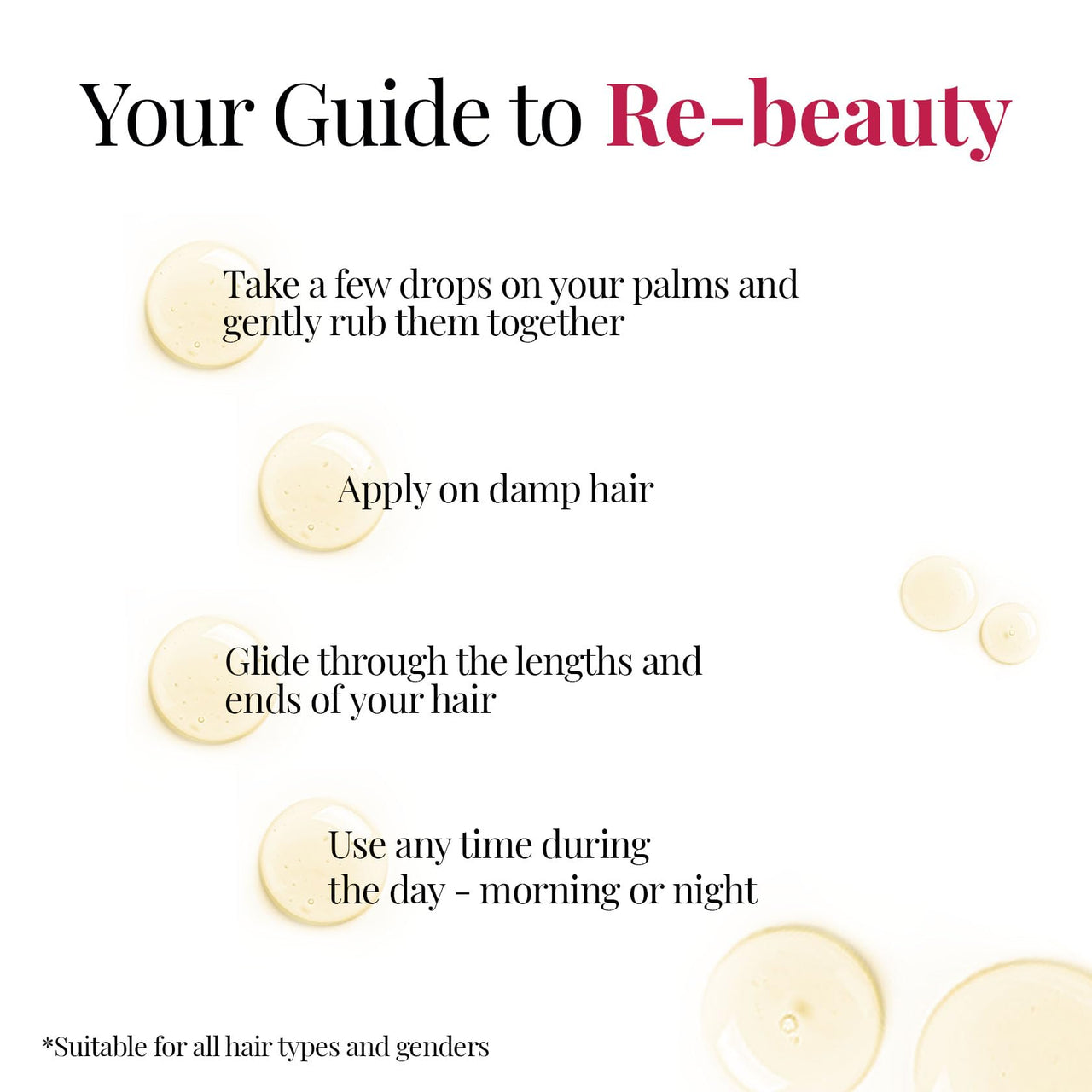 iCosmetiques Hair Serum for Dry & Frizzy Hair |Reduces Breakage |Keratin, Proline, B5 |Infused with Himalayan Glacial Water |Unisex Advance Care Formula |40ml