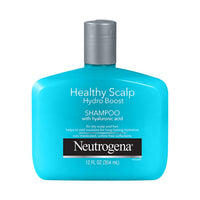 Neutrogena Moisturizing Healthy Scalp Hydro Boost Shampoo for Dry Hair and Scalp, with Hydrating Hyaluronic Acid, pH-Balanced, Paraben & Phthalate-Free12 fl oz