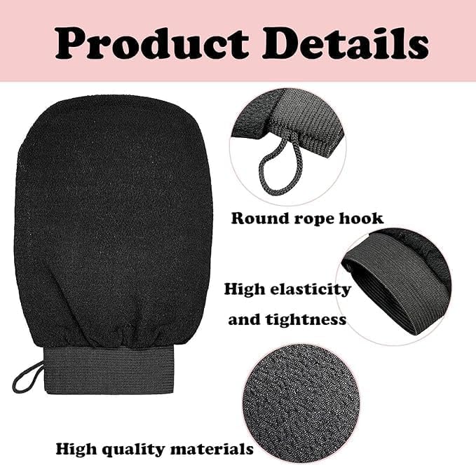 Sandalwood Saffron Magic Soaps 100Gm & Exfoliating Body Gloves Paraben Free | Chandan & Kesar Soap | Handmade Soaps For Men & Women | Glowing Natural Refreshing Skin | Tan Removal (Glove)