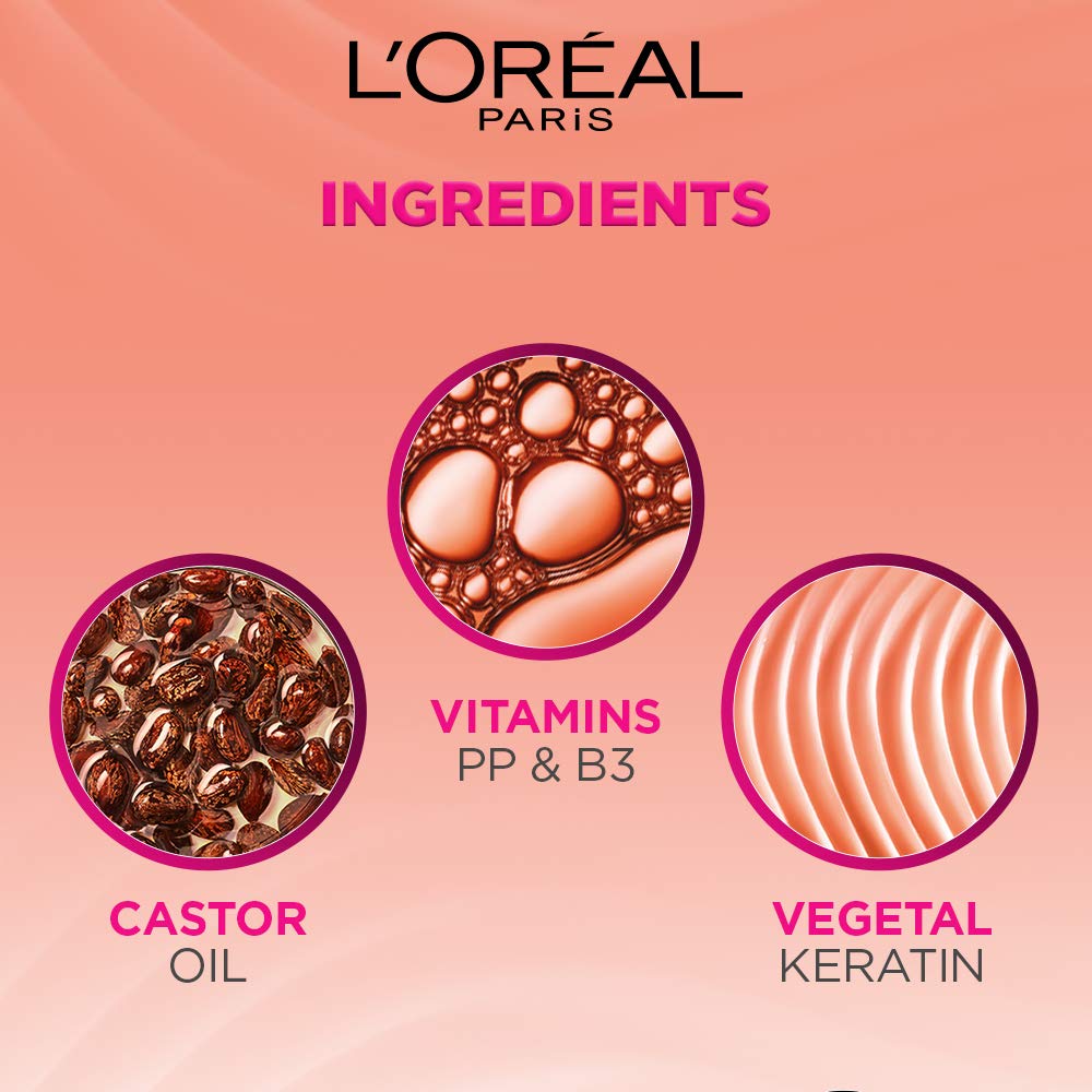 L'Oréal Paris Shampoo, Nourish, Repair & Shine, For Long and Lifeless Hair, Dream Lengths, 650 ml (Pack of 2)