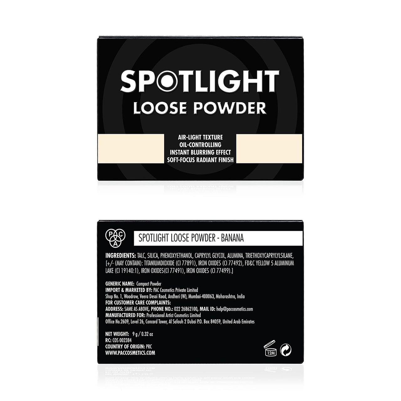 PAC Spotlight Loose Powder (Banana)