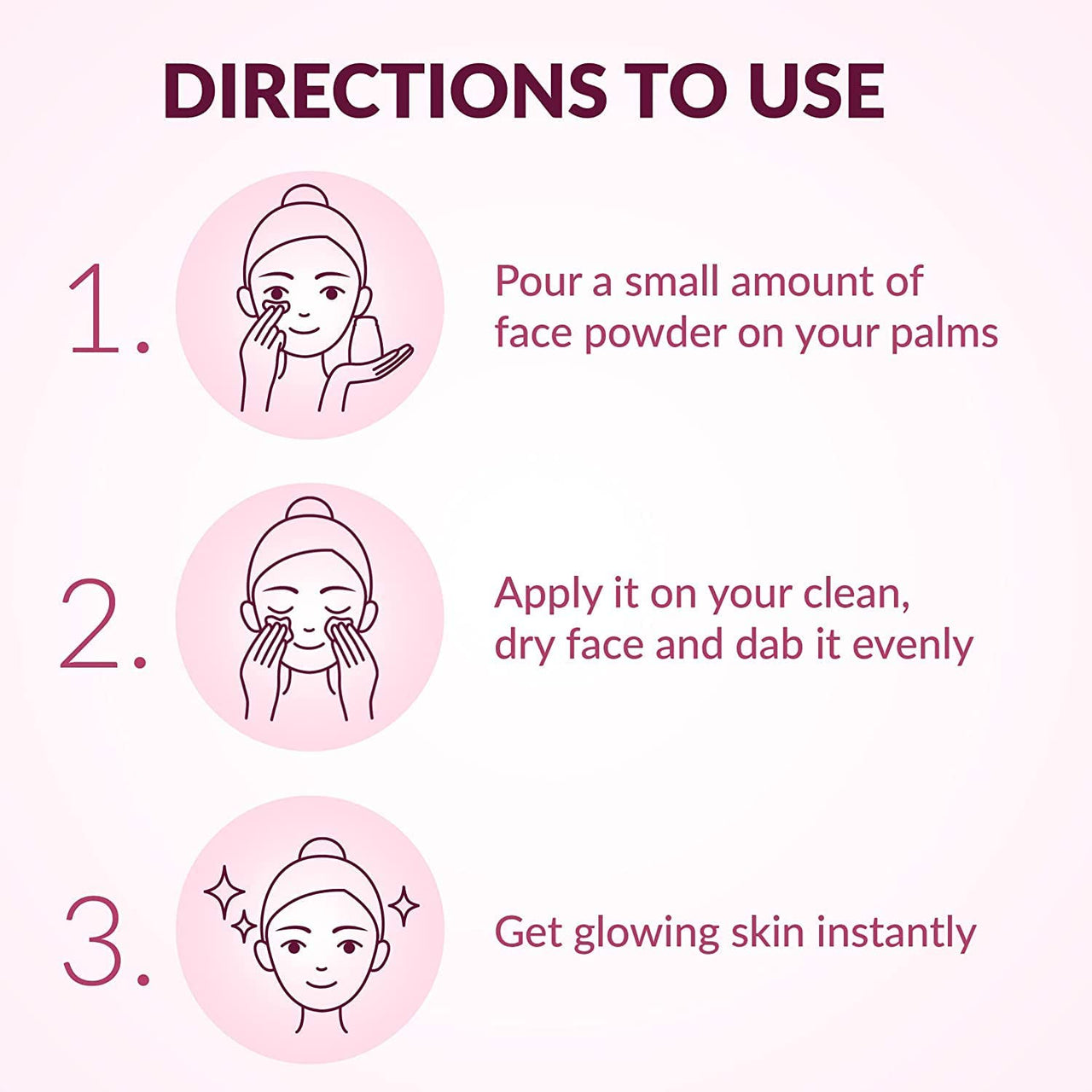 White Tone Face Powder, Combination, Translucent, White - 70G