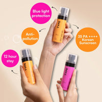 TYPE BEAUTY INC. Brightening Setting Spray with SPF 35 PA++++ | 12Hr Long-Lasting & Hydrating | Natural Finish for Dark Spots & Dull Skin | Brightening & Lightweight | Makeup Fixer | 60ML